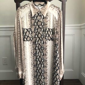Joie Snake Print Dress